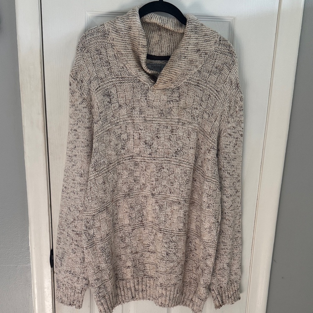 Method Oversized Cream Knit Sweater